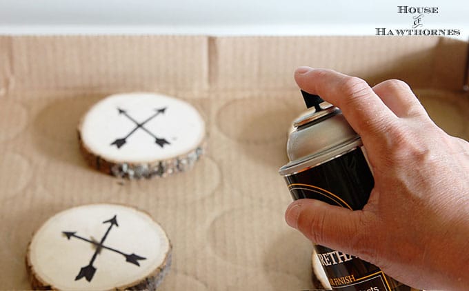 Learn how to seal wood coasters and other wood slice crafts