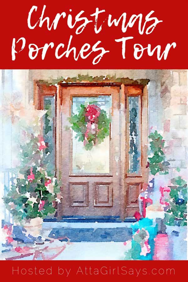 Christmas porch tour