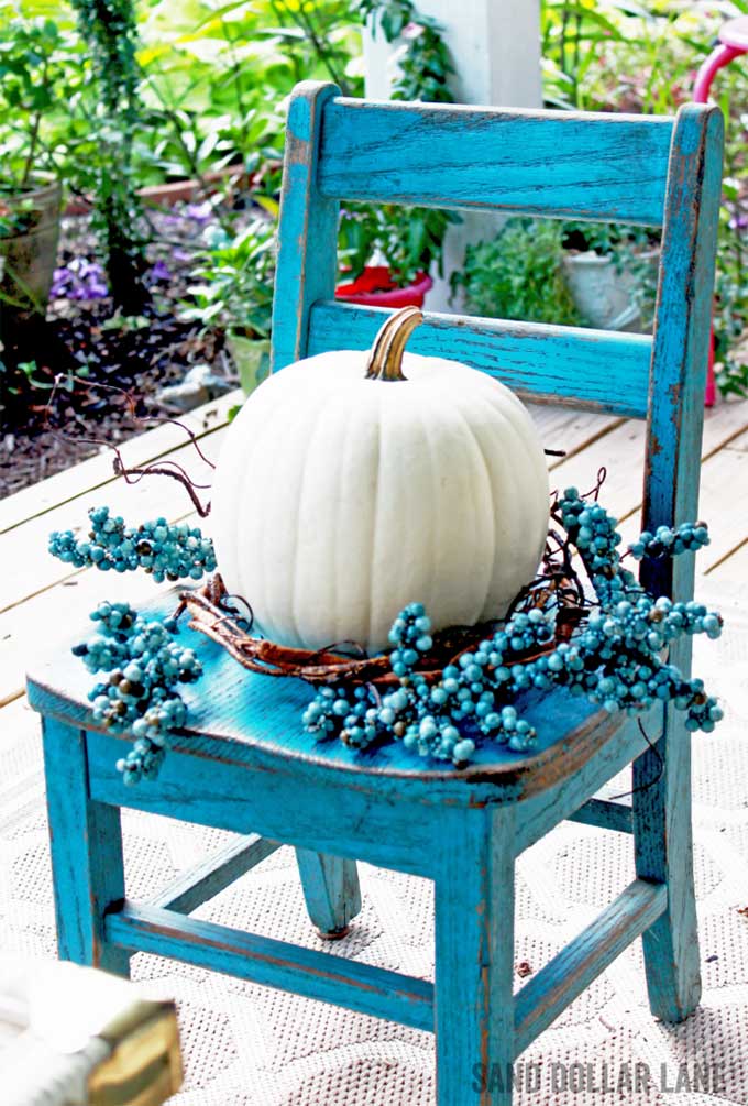 Coastal Fall Decor from Sand Dollar Lane