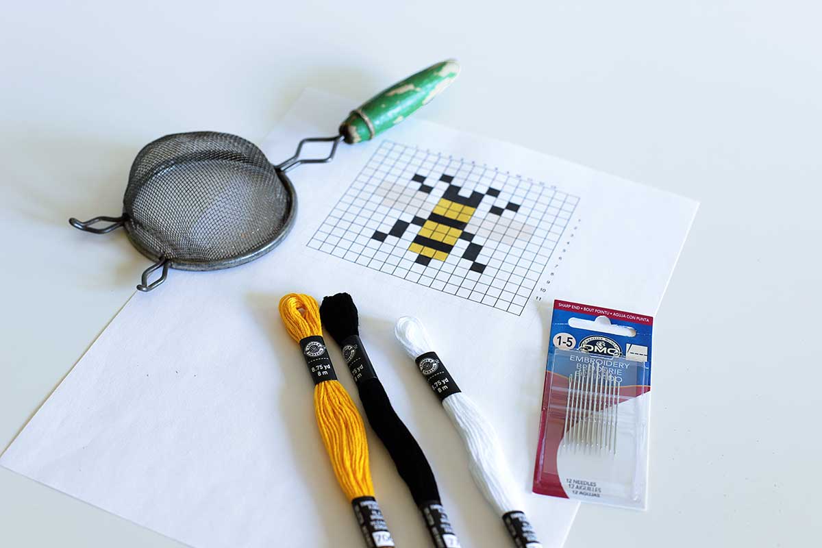 Cross stitch supplies