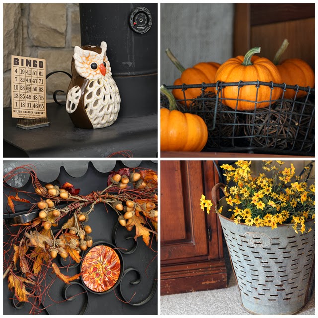 Fall home decor with a vintage flair @ houseofhawthornes.com