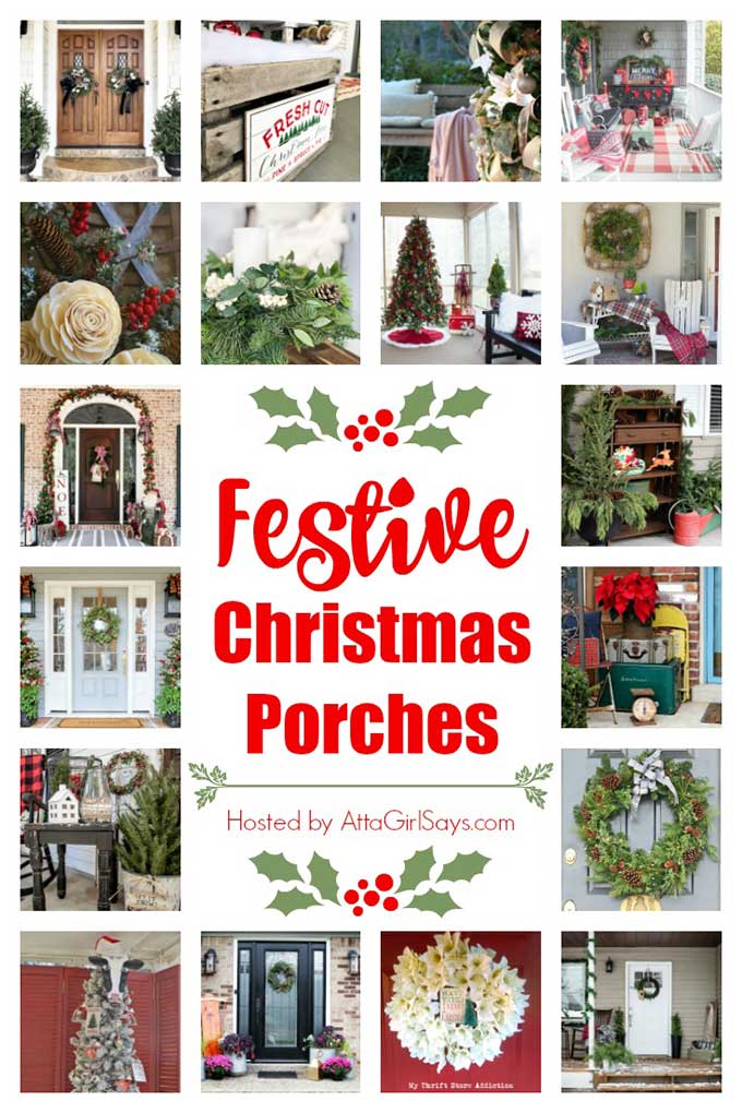 18 Festive Christmas porches to inspire you! 