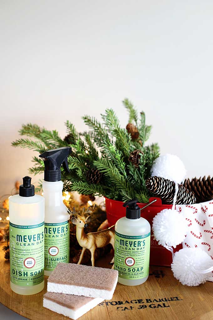 FREE Mrs Meyer's HOLIDAY cleaning set with additional purchase from Grove Collaborative. Your choice of Iowa Pine, Peppermint and Orange Clove scented cleaning supplies!