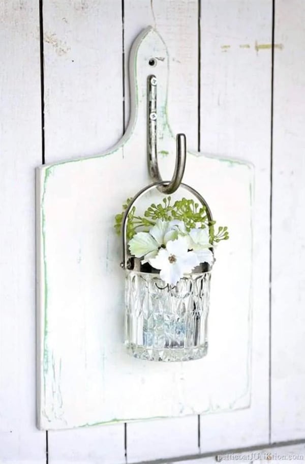 hanging flower vase