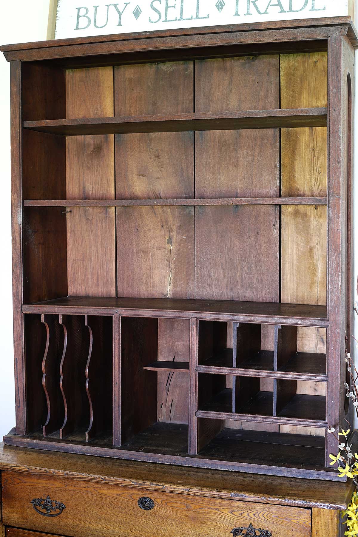 antique desk hutch