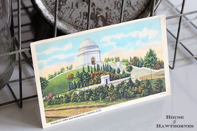 William McKinley tomb and memorial postcard - Canton, Ohio