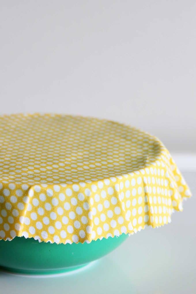 Polka dot DIY bowl covers