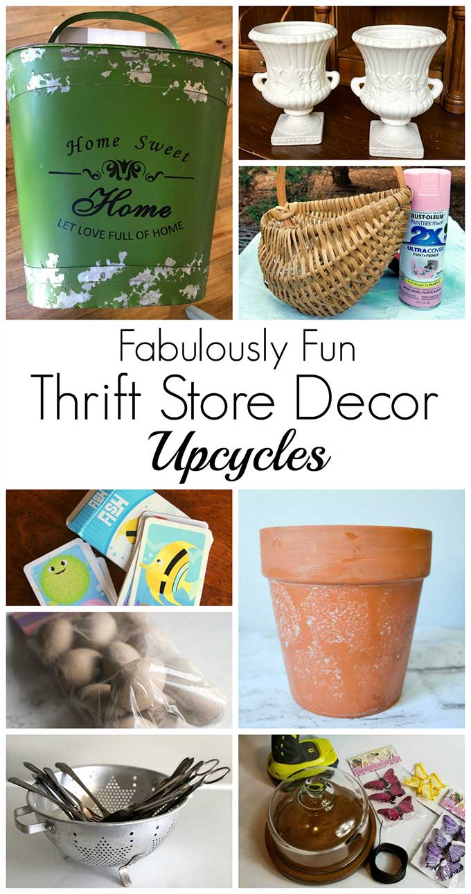 Thrift store upcycles