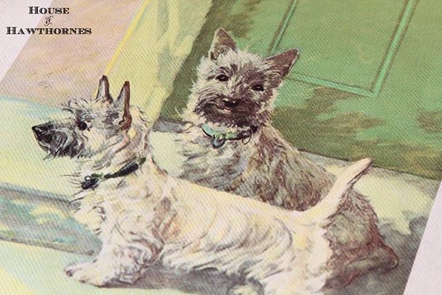 Vintage children's book on dogs